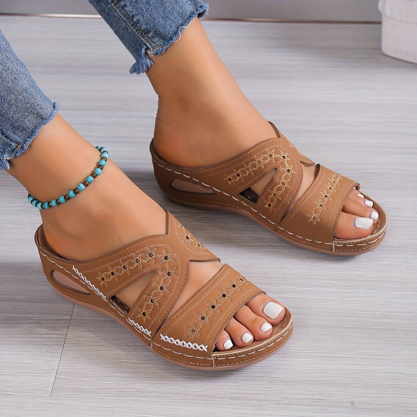 Sierra – Premium Wedge Sandals
