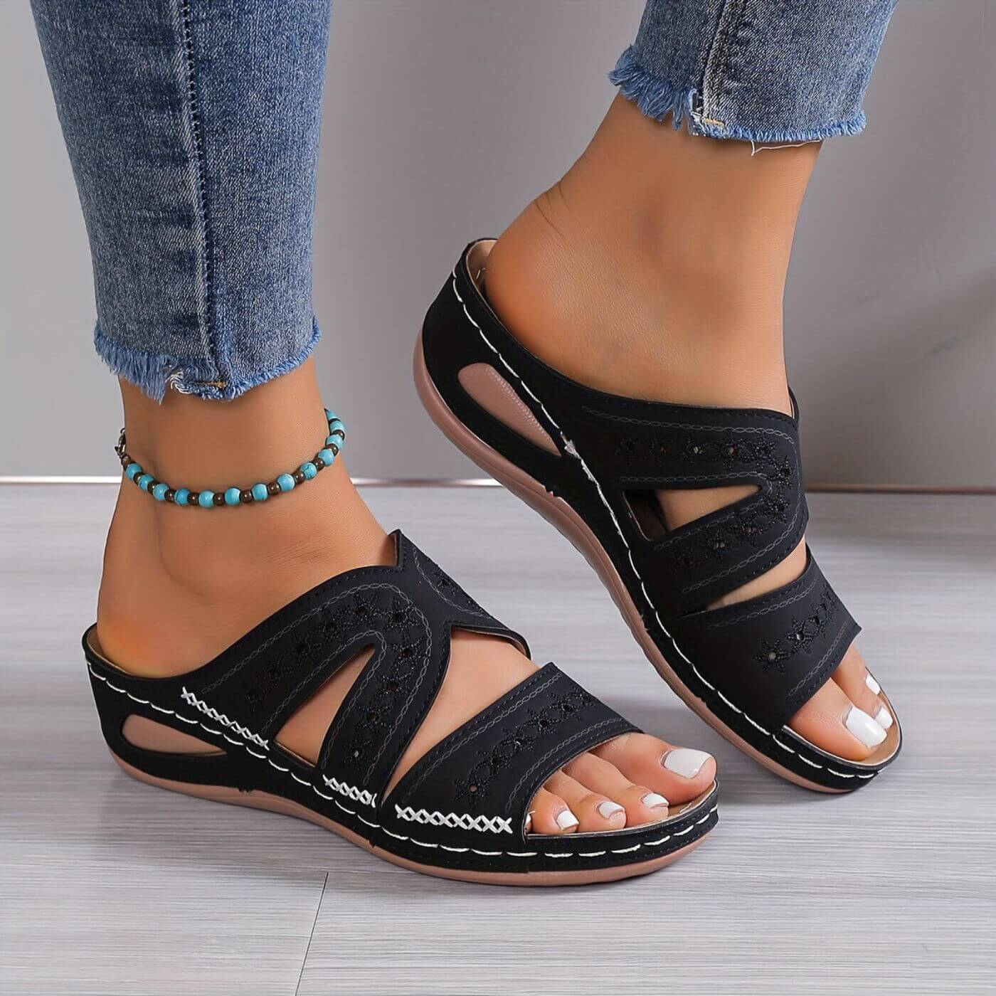 Sierra – Premium Wedge Sandals