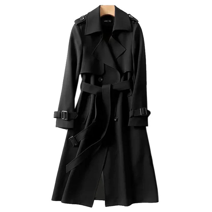 Camille – Classic Double-Breasted Trench Coat