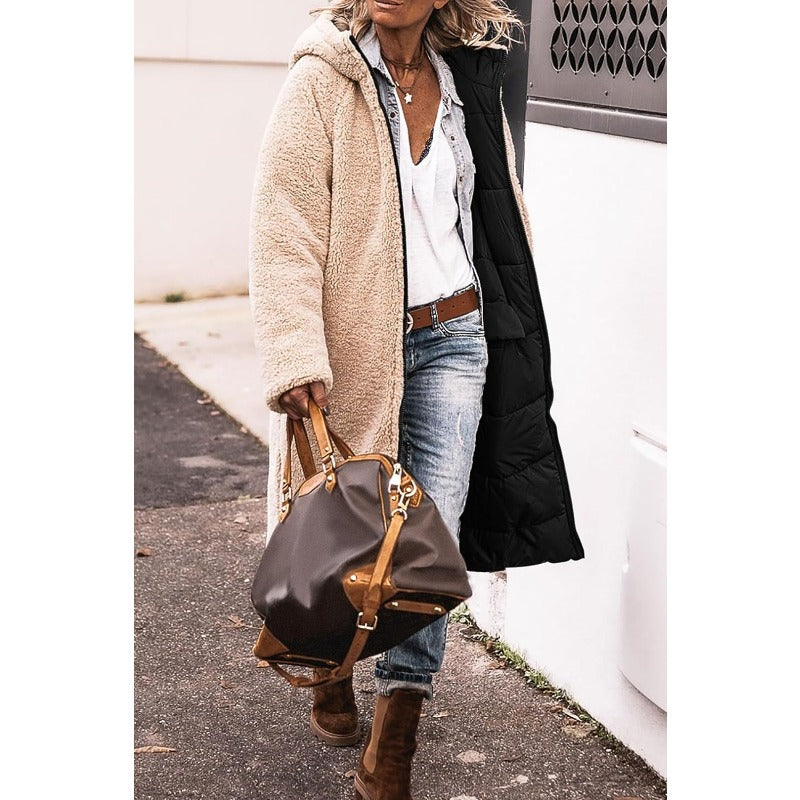 Laluna | Elegant Reversible Coat for Women